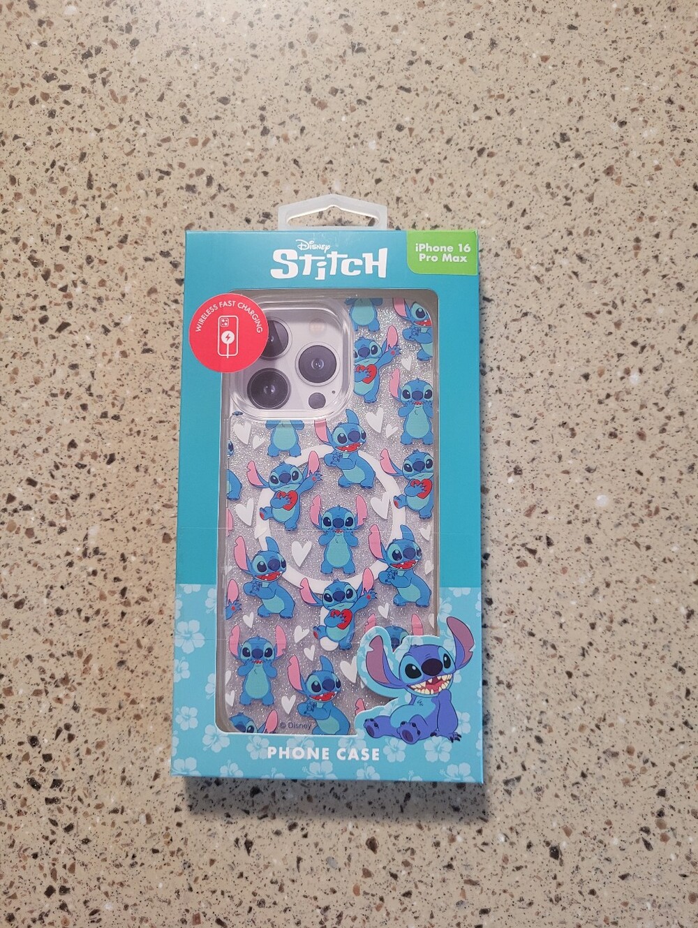 Stitch Disney iPhone 16 Pro Max Magsafe Compatible Protective Cellphone Case